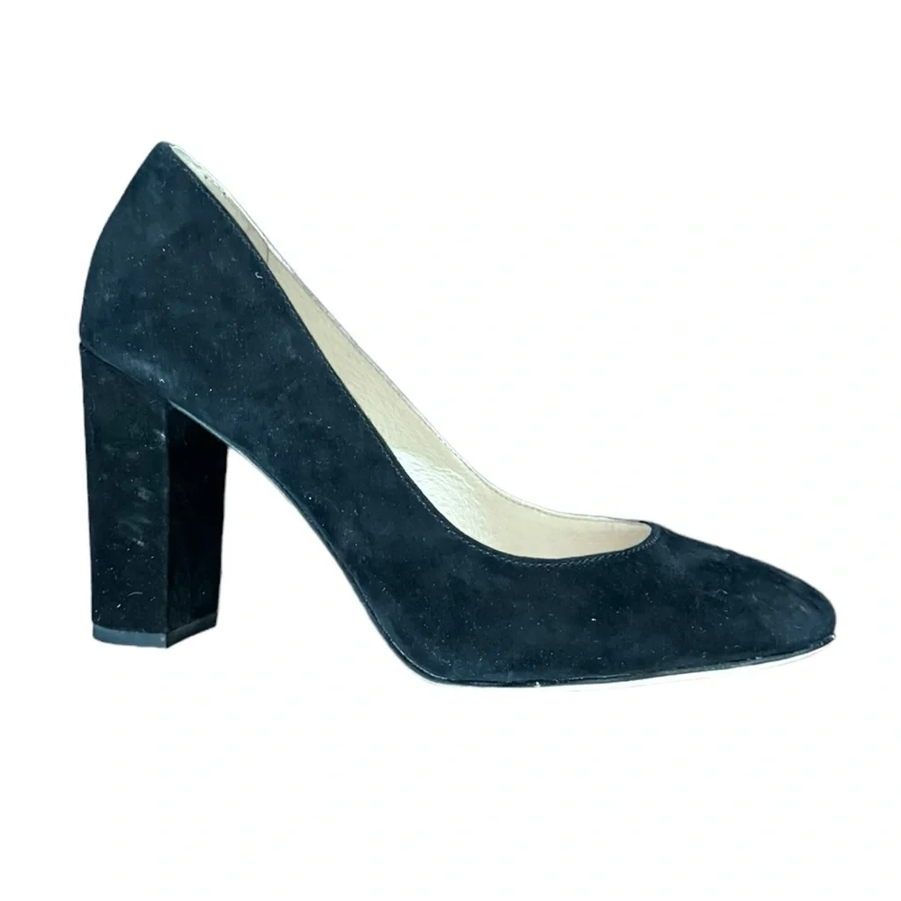 Louise Et Cie Suede Round Toe Pumps Size 6 - Picture 3 of 9